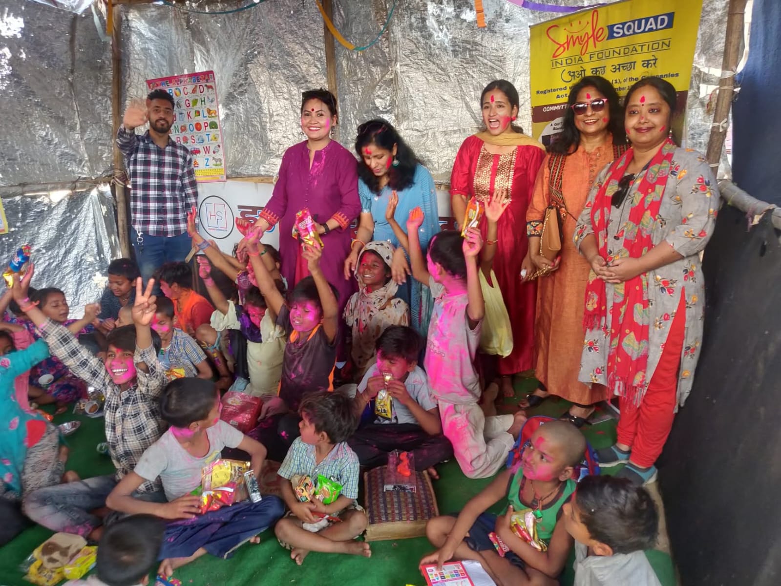 Smyle Squad India Foundation — Holi