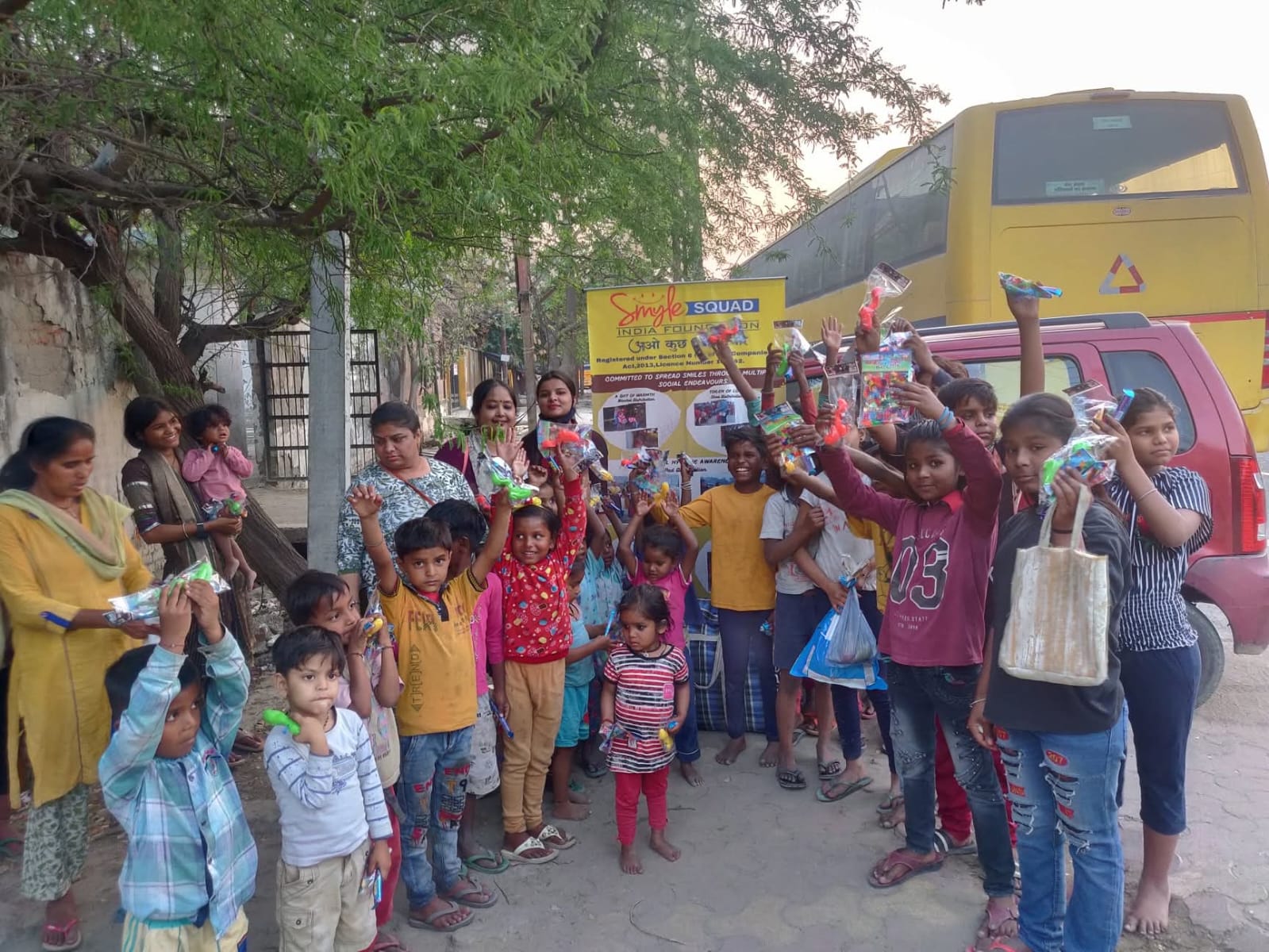 Smyle Squad India Foundation — Holi